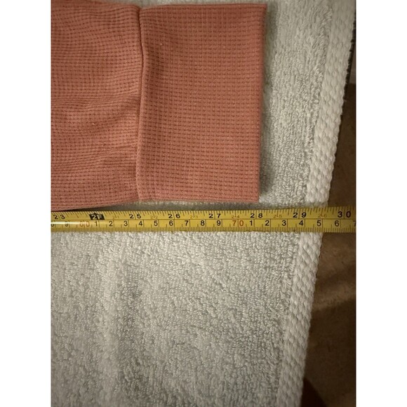 Athleta Womens Wind Down Sleep Top & Bottom Pajama Set Medium Pink Nwt - Picture 12 of 12